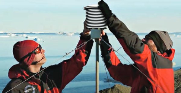 Vědecký radiační štít v Antarktidě