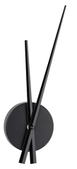 TFA 60.3036.01 - Minimalistické nástěnné hodiny s tichým chodem - černé