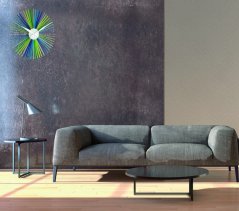 TFA 60.3023.30 - DAISY - Nástěnné hodiny velikosti XXL