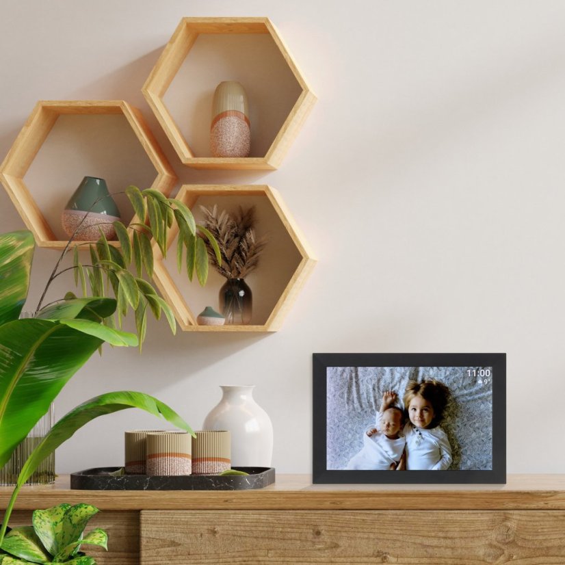 TFA 37.1000.01 - digitální fotorámeček s aplikací FRAMEO