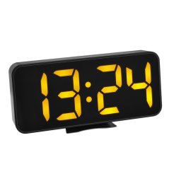 TFA 60.2027.01 - Digitální budík s teploměrem a velkými LED číslicemi