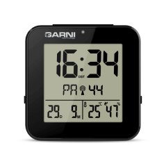 GARNI 138B – Digitální budík s měřením vnitřní teploty a vlhkosti