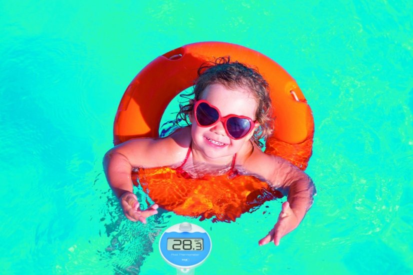 TFA 30.3066.01 - MARBELLA - Bezdrátový teploměr s plovoucím čidlem na měření teploty vody