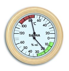 TFA 40.1006 - Kombinace (teploměr + vlhkoměr) do sauny