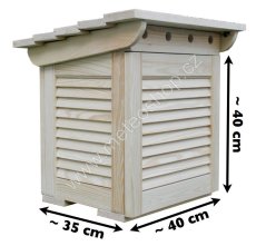 Stevensonova meteorologická budka malá - bez stojanu