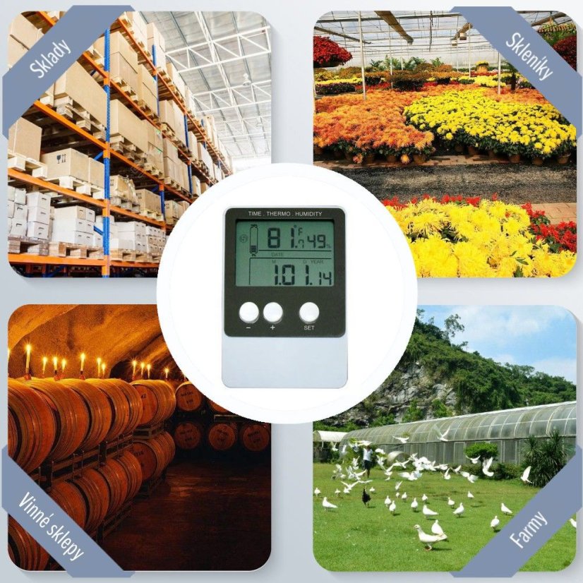 Datalogger pro měření teploty a vlhkosti T113a