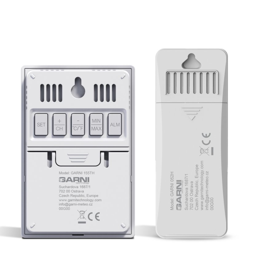 GARNI 155TH - bezdrátový teploměr s vlhkoměrem