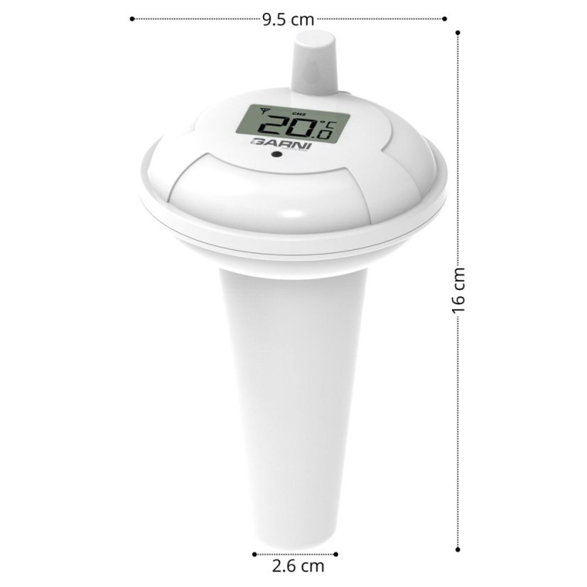 GARNI 065P - Bezdrátové bazénové čidlo