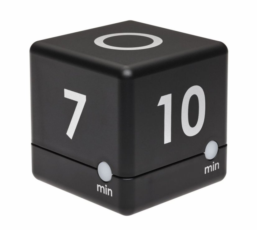 TFA 38.2040.01 - CUBE - Digitální časovač - černý