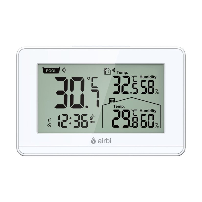 Bezdrátový bazénový teploměr Airbi POOL