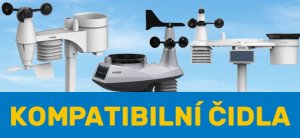 Náhradní integrovaná čidla GARNI – tabulka kompatibility