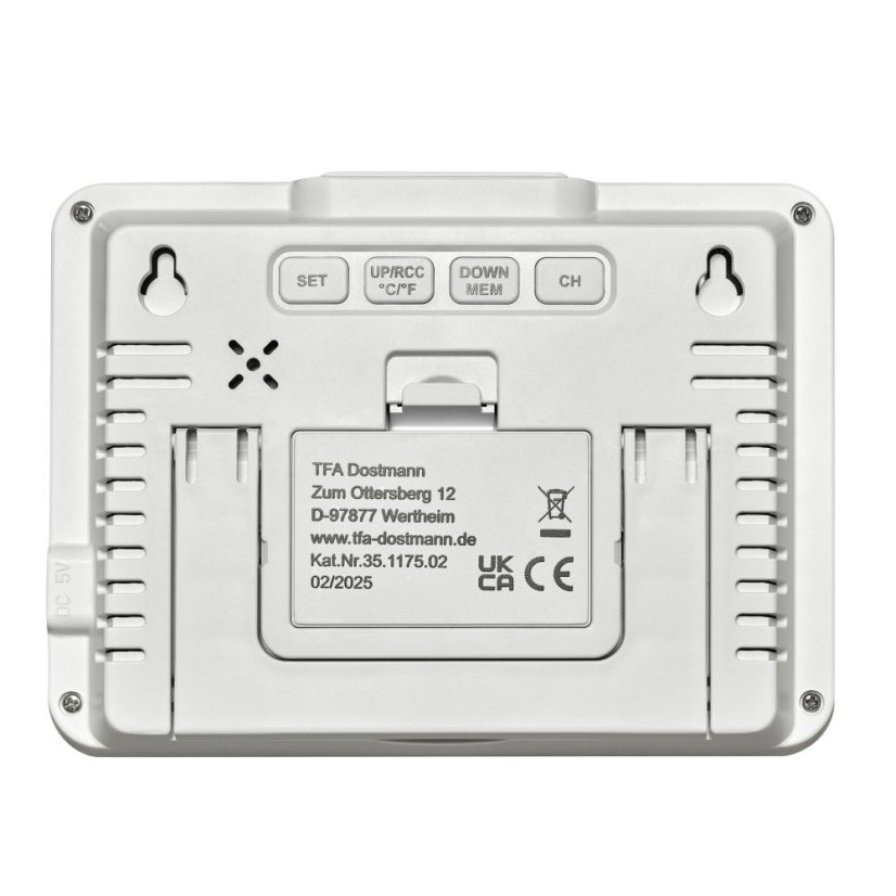 TFA 35.1175.02 - Domácí meteostanice s předpovědí počasí METEO SKY