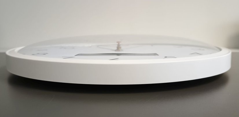 TFA 60.3048.02 - Analogové nástěnné hodiny s digitálním teploměrem a vlhkoměrem