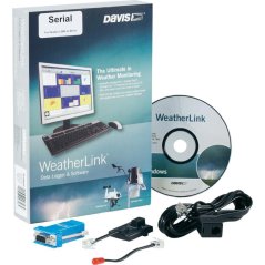 Davis 6510SER - WeatherLink - připojení na PC - sériový port (RS232)