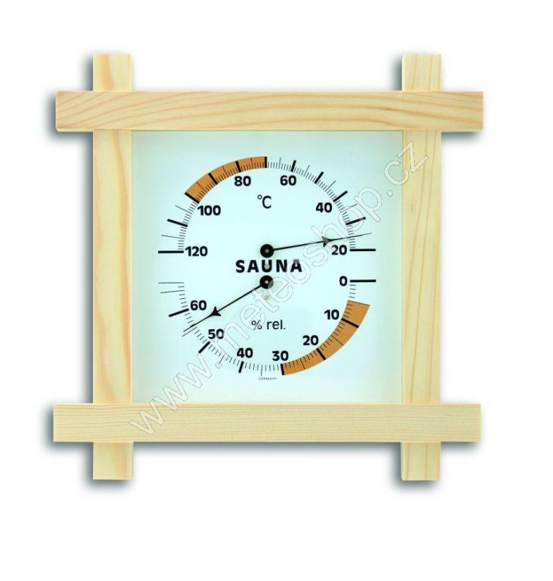TFA 40.1008 - Sauna Kombinace (Teploměr, Vlhkoměr)