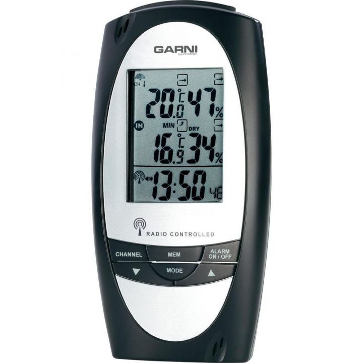 Poloprofesionální meteostanice GARNI 857 + druhý vnitřní přijímač teploty a vlhkosti
