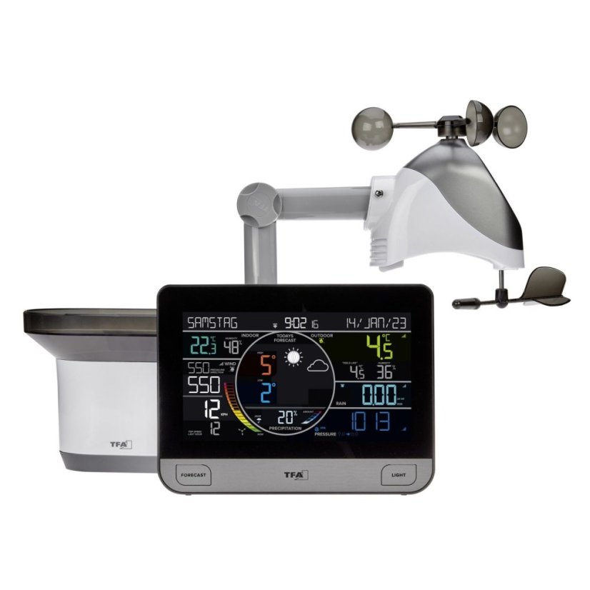 TFA 35.8003.01 - bezdrátová WiFi meteostanice VIEW PRO
