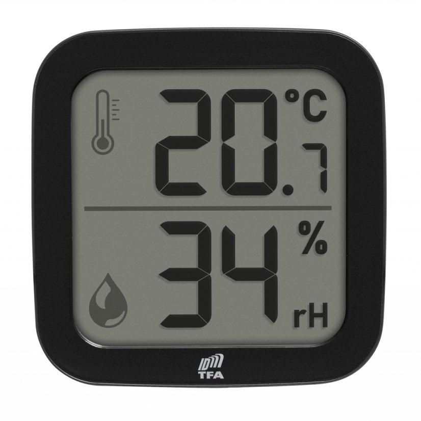 TFA 30.3908.01 INDOOR - pokojový teploměr a vlhkoměr pro WiFi systém TFA.me ID-A0
