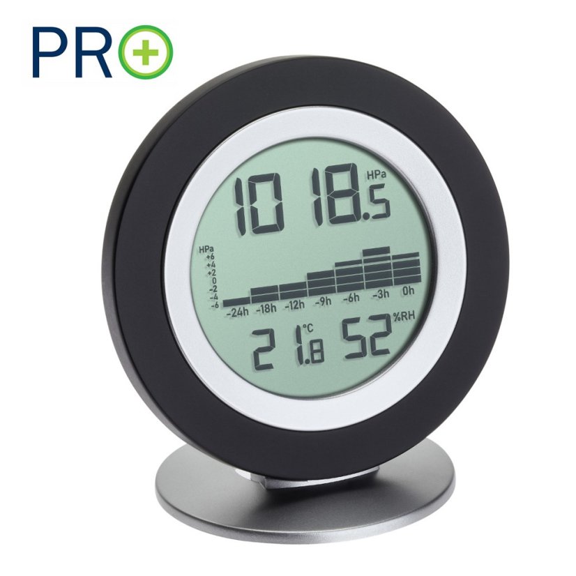 TFA 35.1154.01 - COSY BARO - Digitální teploměr, vlhkoměr a barometr kompatibilní se systémem WeatherHub