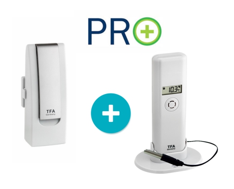 TFA 31.4013.02 - WEATHERHUB - Bezdrátový monitor klimatu - startovní balíček č. 13