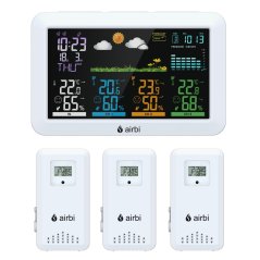 Airbi HOME - meteostanice se 3 čidly