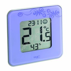 TFA 30.5021.11 - STYLE - Teploměr s vlhkoměrem - fialový
