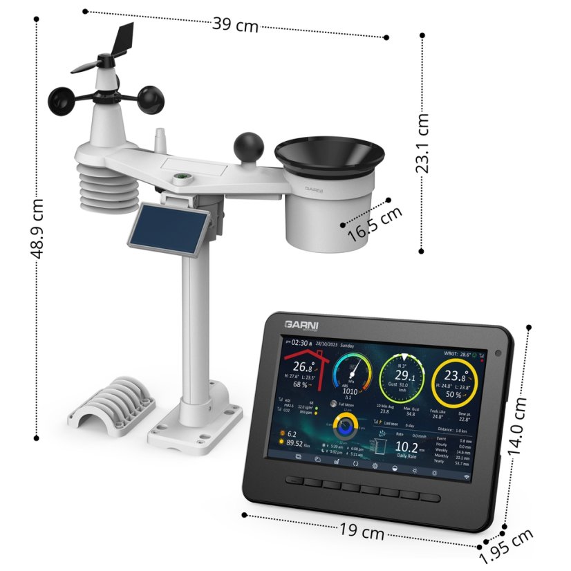 GARNI 3075 - WiFi meteorologická stanice