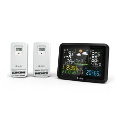 Airbi DUO Color - meteostanice se 2 bezdrátovými čidly a barevným displejem