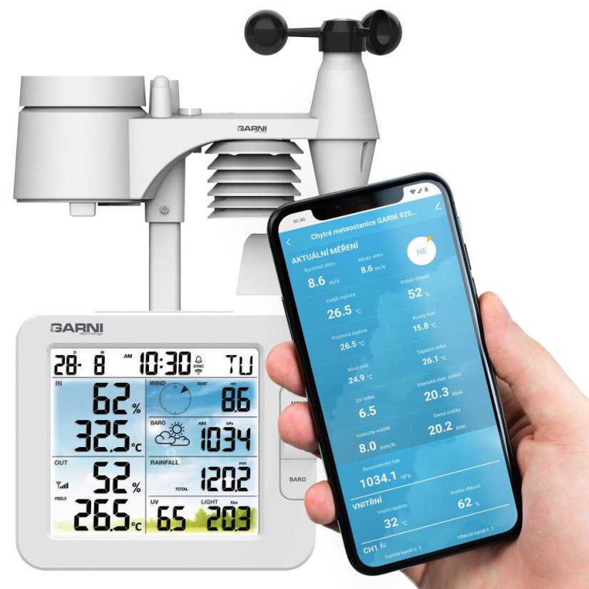 GARNI 925T – WiFi meteostanice