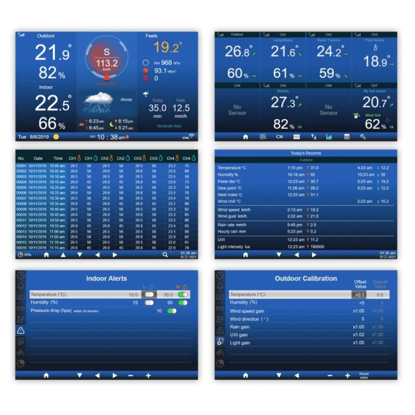 GARNI 3015 Arcus 2GEN - Wi-Fi meteorologická stanice