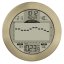 TFA 35.1124.53 - Digitální meteostanice METEOMAR - zlatý leštěný hliník
