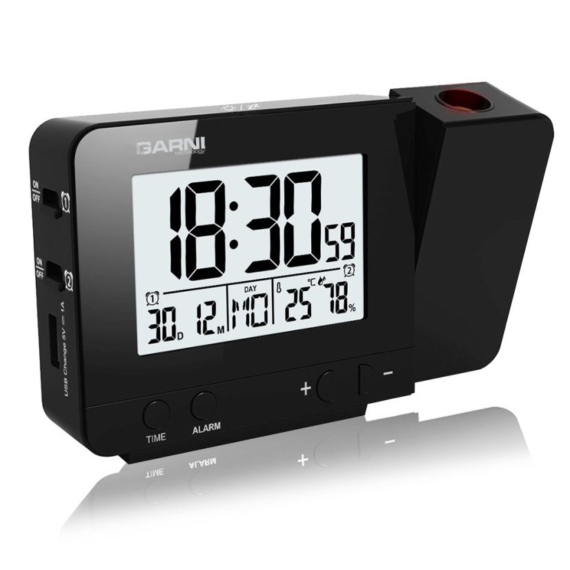 GARNI 140 - Digitální budík s projekcí času a vnitřní teploty