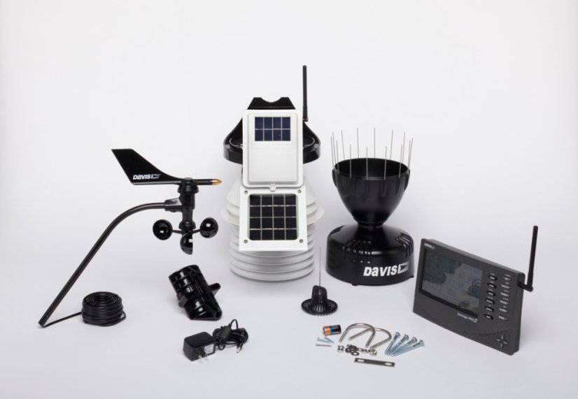 6153 - Meteostanice Davis Vantage Pro 2 - bezdrátová verze s 24 hod. aspiračním štítem