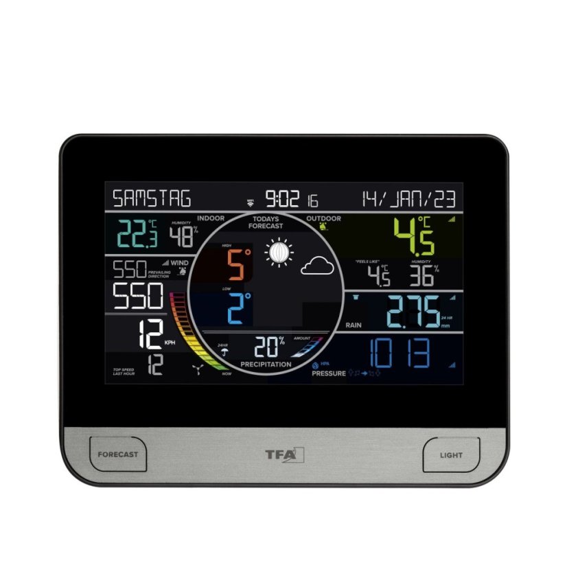 TFA 35.8003.01 - bezdrátová WiFi meteostanice VIEW PRO