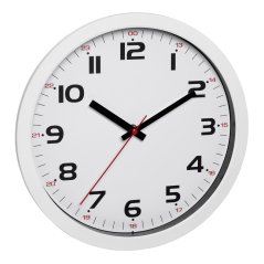 TFA 60.3050.02 - Nástěnné hodiny s tichým chodem - bílé