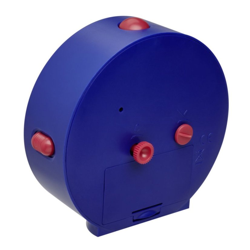 TFA 60.1033.06 - dětský elektronický analogový budík s tichým chodem - raketa