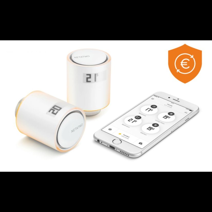 Netatmo - samostatné radiátorové termohlavice