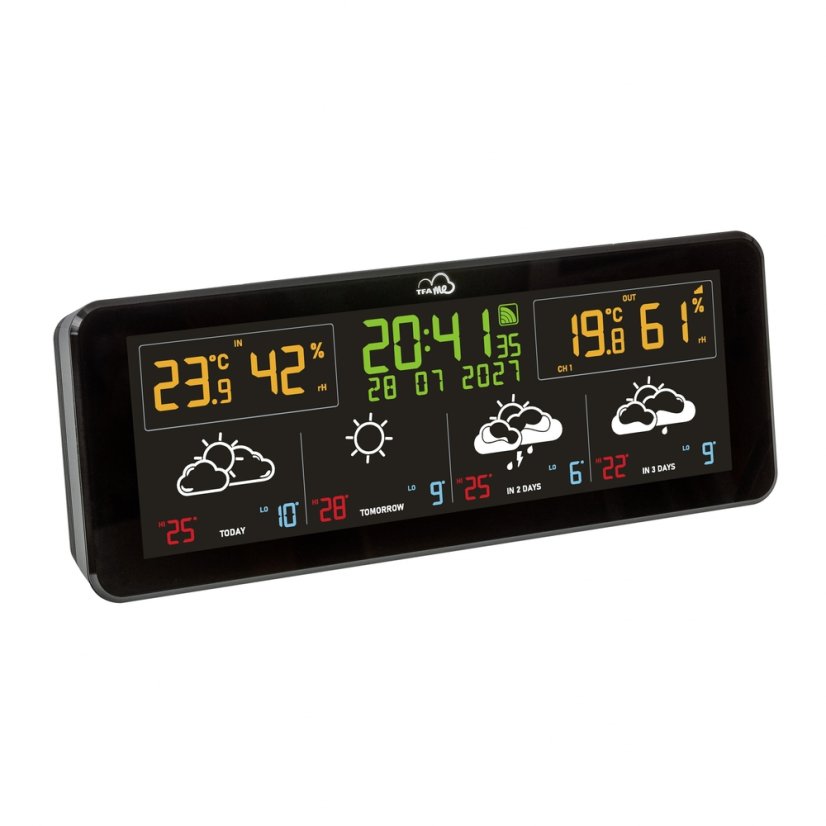 TFA 35.8107.01 - Bezdrátová WiFi meteostanice s chytrou předpovědí TFA.me ID-07