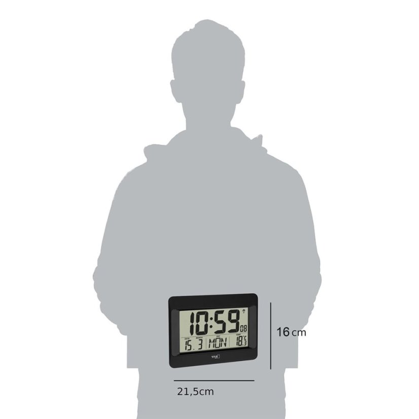 TFA 60.4519.01 - DCF hodiny s vnitřní teplotou