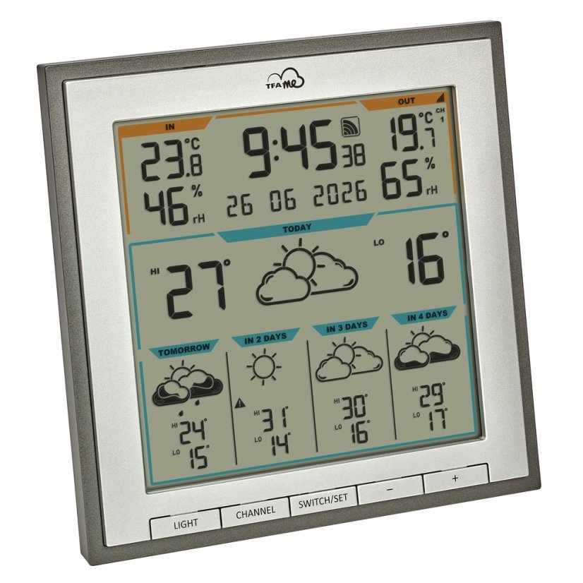 TFA 35.8105.10 - Bezdrátová WiFi meteostanice s chytrou předpovědí TFA.me ID-08