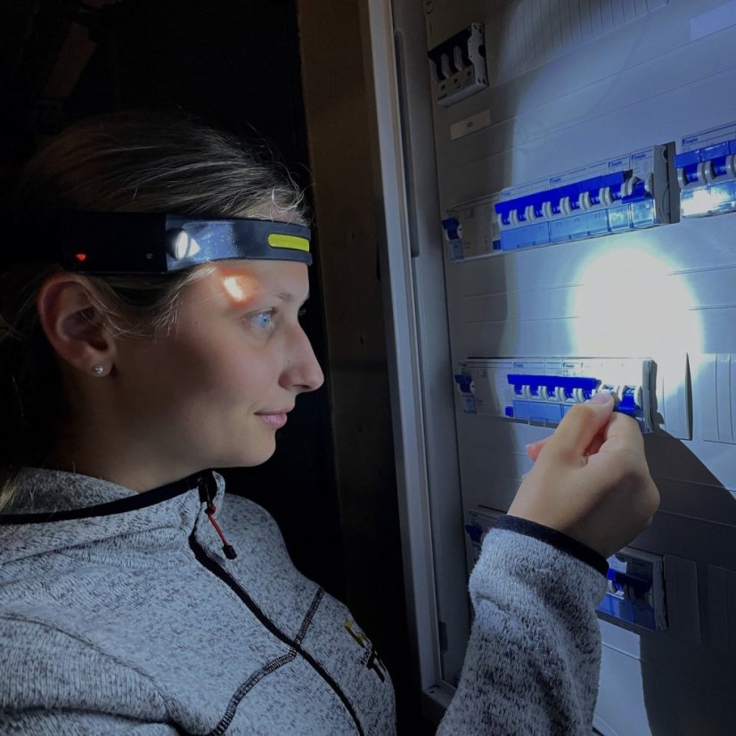 TFA 43.2039.01 - čelová svítilna LUMATIC FREE