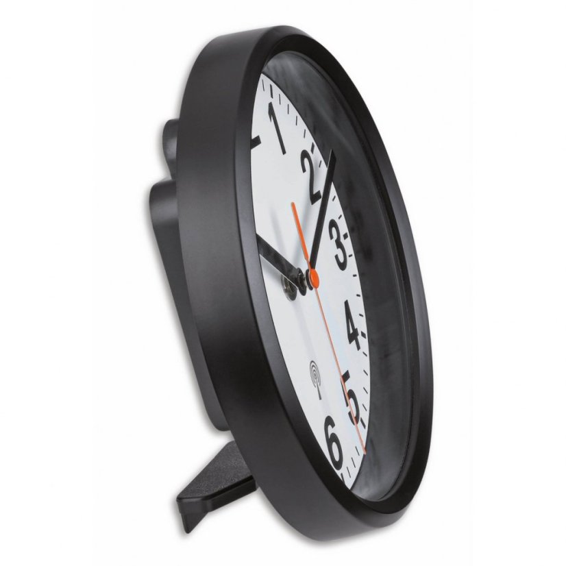 TFA 60.3538.01 - DCF nástěnné hodiny - černé