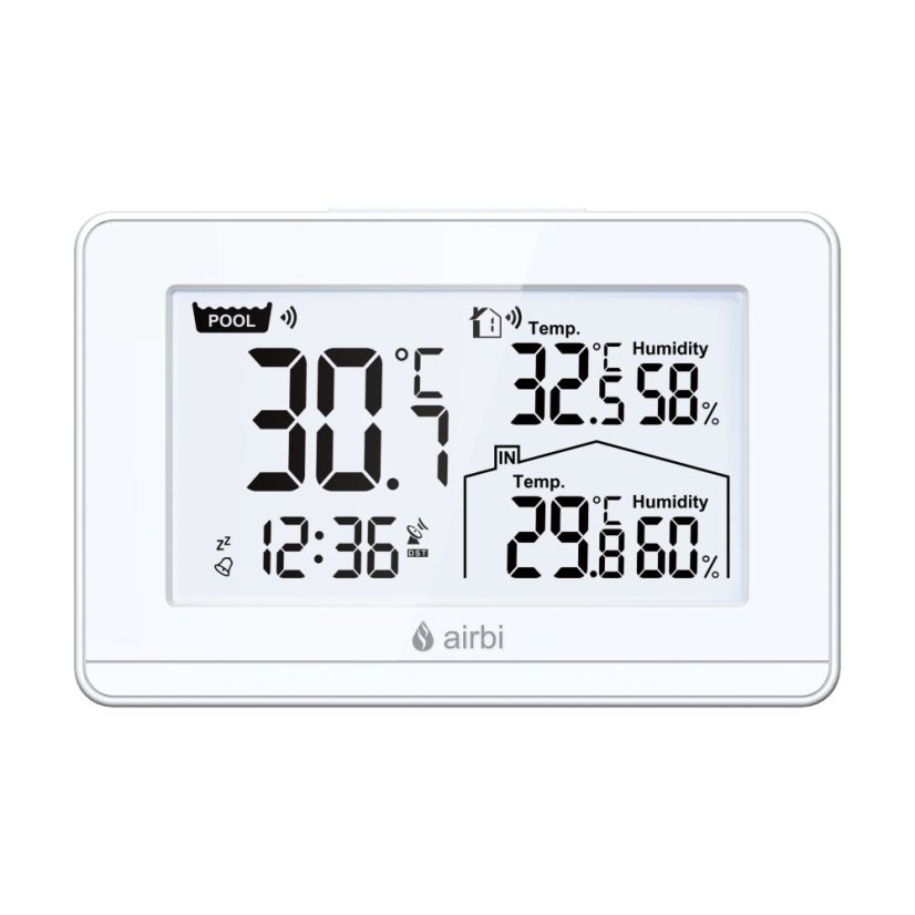 Bezdrátový bazénový teploměr Airbi POOL