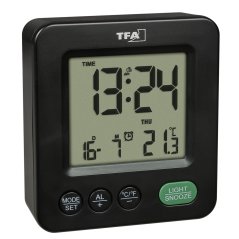 TFA 60.2567.01 - rádiem řízený digitální budík