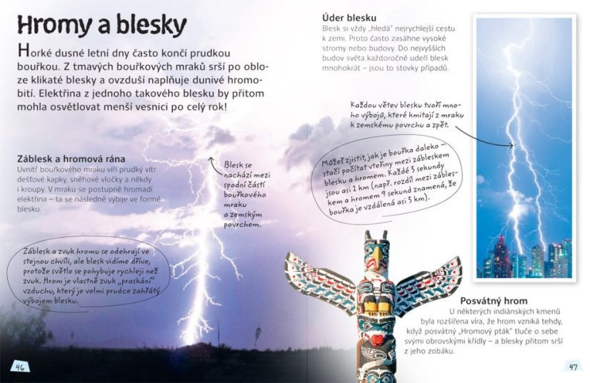 Počasí - zábavné čtení pro malé přírodovědce