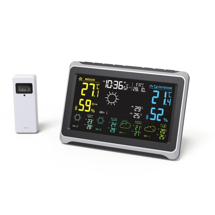 Airbi FORECAST - domácí WiFi meteostanice s chytrou předpovědí