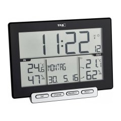 TFA 30.3058.01 - TRINITY - Teploměr a vlhkoměr s bezdrátovým senzorem