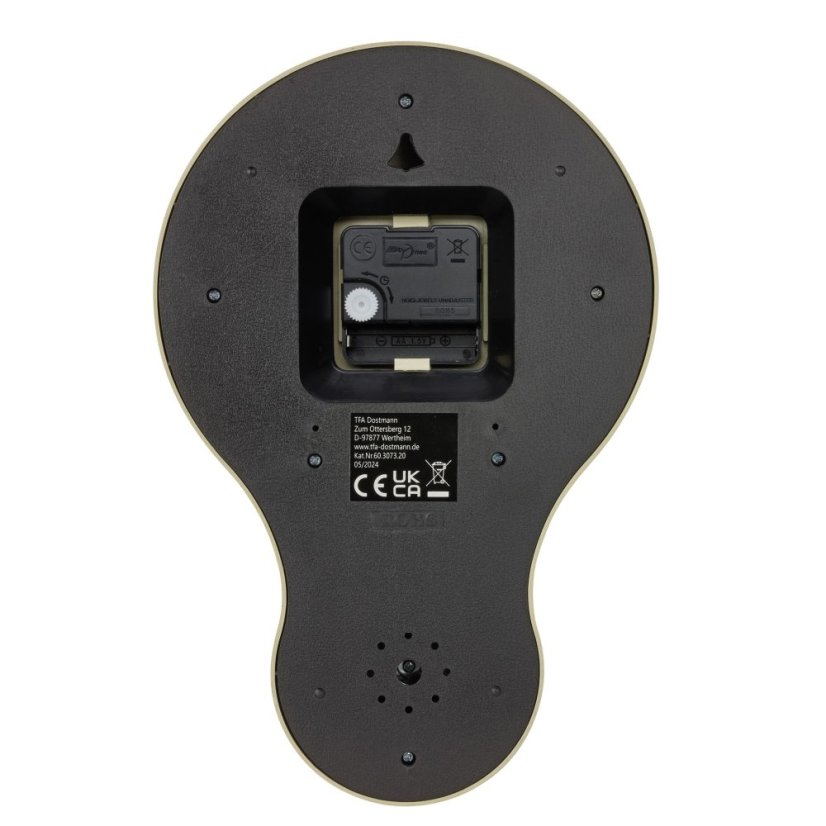 TFA 60.3073.20 - kuchyňské nástěnné hodiny s minutkou RETRO