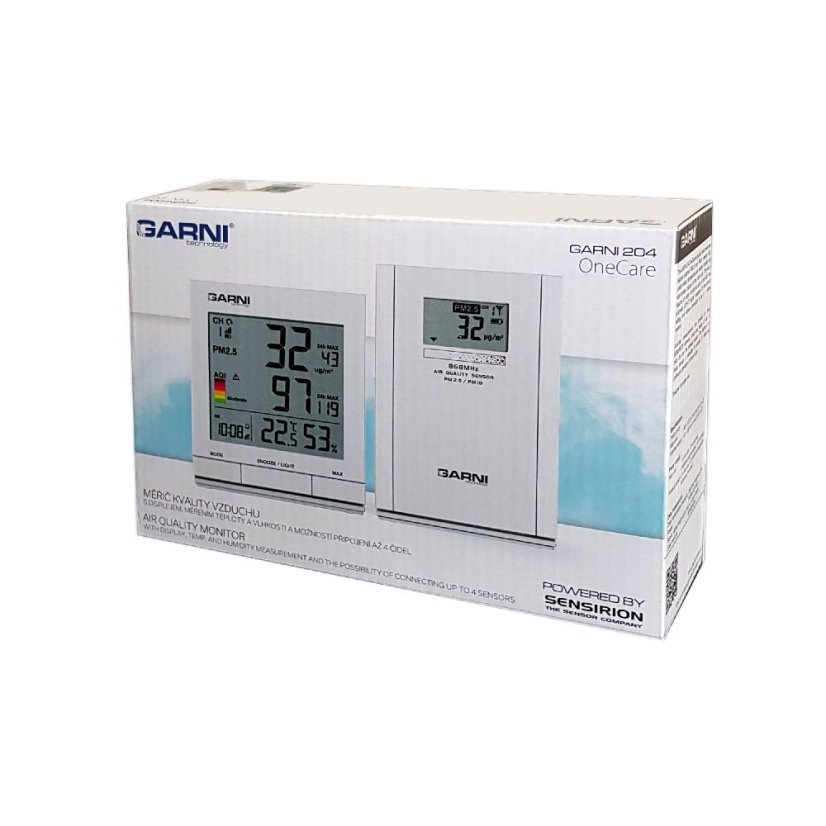 GARNI 204 OneCare - Měřič kvality vzduchu