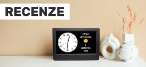 Recenze - Airbi NOTE - recenze digitálních hodin s notifikacemi a fotorámečkem